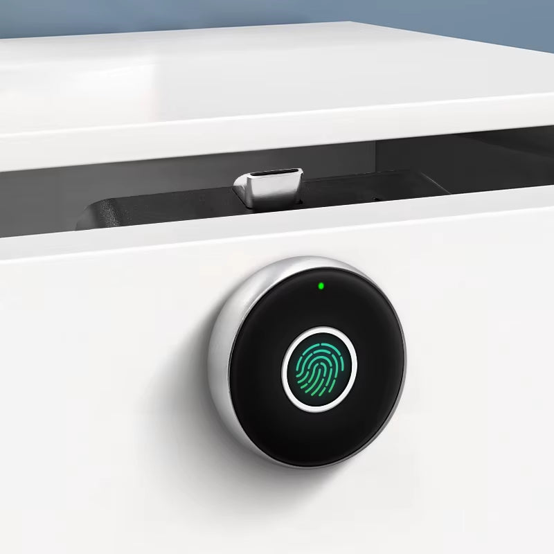 Fingerprint Drawer Lock Fingerprint Cabinet Lock for Valuable Private Storage Home or Office Drawers Cabinets Wardrobes