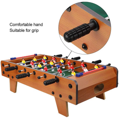 Mini Foosball Table, 20" Mini Tabletop Soccer Game with Score Keeper, Portable Football Game Set, Christmas Gift Football Sports Soccer Game Table for Home, Indoor Game Room, Bars, Party