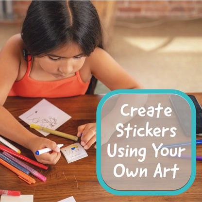 Hello Blink Sticker Maker – Create Your Own Stickers – Minimum Recommended Age Is 8 Year Old and Up.